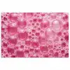 Roze - Schuim - Bubbels poster papier klein -3d