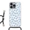 Waaier - Modern - Blauw Hoesje iPhone 16 Pro Max met koord klein 804 -3d