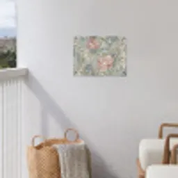 Elegant - Romantiek - Roze tuinposter los doek klein -sfeer8