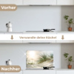 Duin - Waddeneilanden - Water keuken achterwand spatscherm klein -voor_na_DE