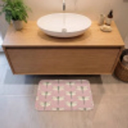 Lillibellen - Patroon - Roze Badmat klein 997 -sfeer1