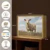 Schaap - Bloemen - Weide Light Box met batterij (Wandlamp) middel -USP_websiteoverzichtNL