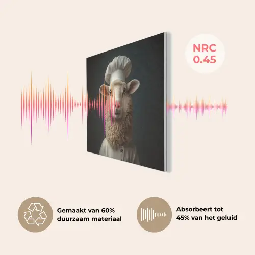 Schaap - Wol - Kok PET vilt klein -USP_NL