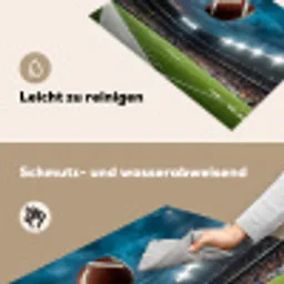 Football - Bal - Stadion - Sport Inductie beschemer met haakjes klein -ky-schoon-de