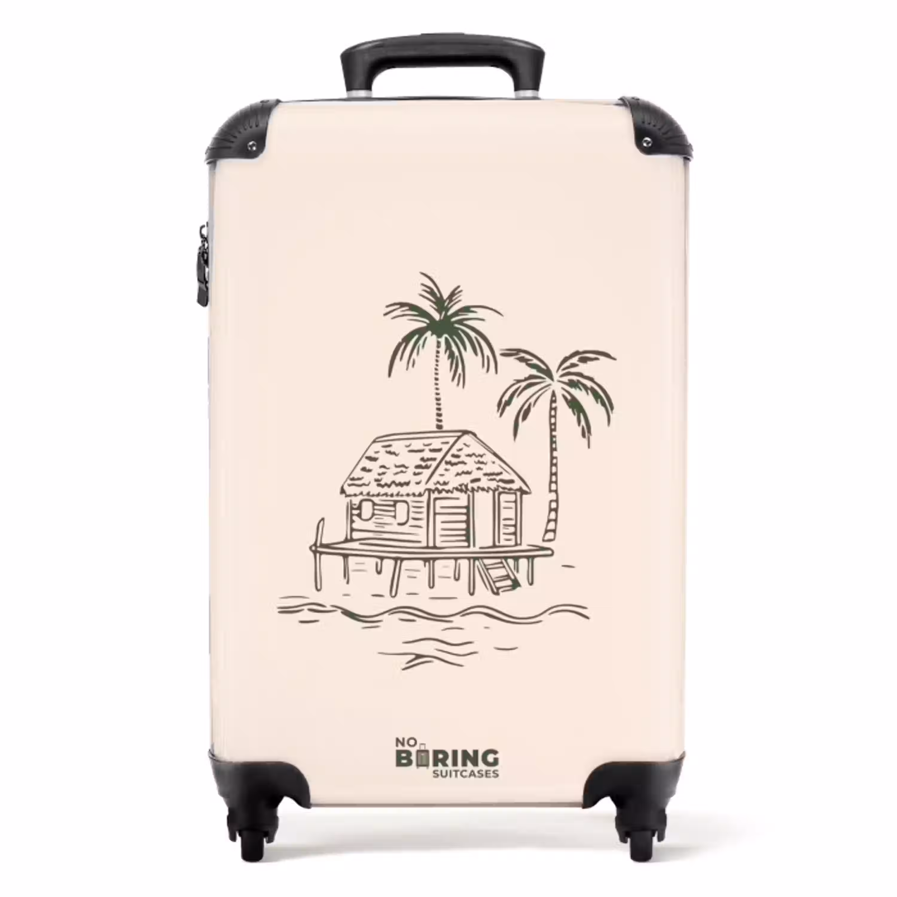 8 NBS - Handbagage koffer - Unisex middel -productfoto_recht
