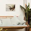 Vanille - Bloemen - Beige tuinposter los doek klein -sfeer7