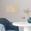 Parallelle lijnen - Lichte textuur - Beige poster papier klein -sfeer3