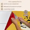 Cheetah - Illustratie - Geel keuken achterwand spatscherm klein -spatscherm_NL