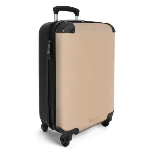 Nude - Licht taupe NBS - Handbagage koffer - Kinderen Unisex middel -productfoto_3d
