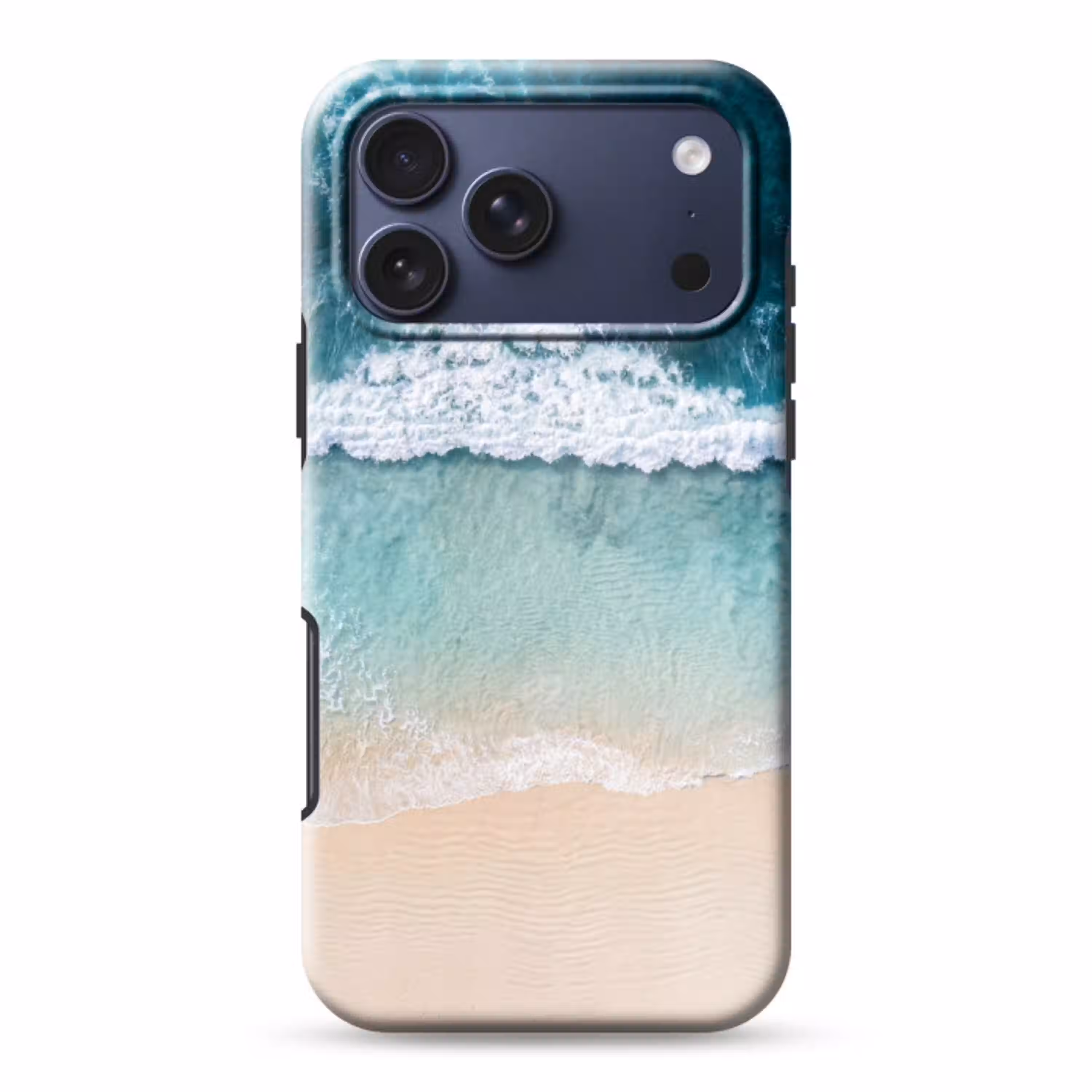 Strand - Zee - Golven - Natuur - Blauw Toughcase MagSafe Apple iPhone 17 Pro Max klein -3d