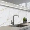 Wit - Marmer - Goud - Luxueus keuken achterwand 2 middel 871 -3d_schuin