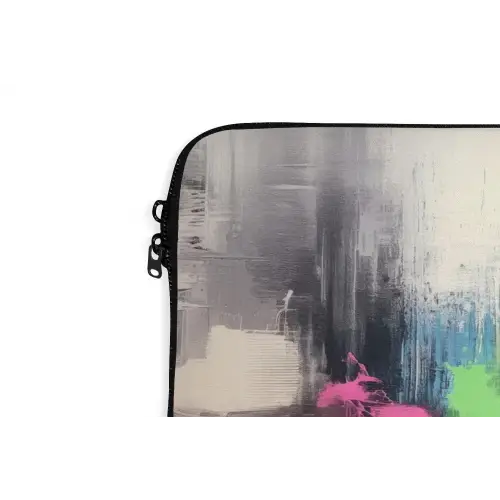 Abstract - Kleurexplosie - Landschap laptophoes neopreen klein -detail