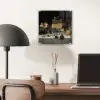 Stilleven met kazen - Schilderij van Floris Claesz. van Dijck plexiglas 5mm klein -sfeer6