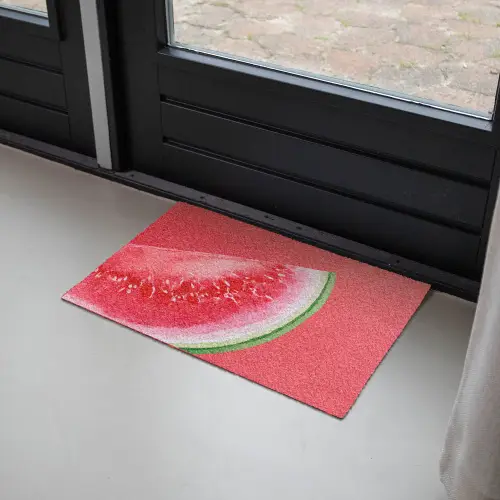 Watermeloen - Rood - Zomers Deurmat klein -sfeer2