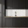 Grafisch - Patroon - Modern keuken achterwand 2 middel 871 -sfeer1