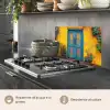Deuren - Kleurrijk - Planten keuken achterwand spatscherm klein -usp_IT