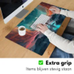 bergen-ruimte-planeten-astronaut Muismat XXL klein -sfeer3