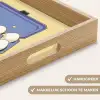 Eieren - Doos - Minimalistisch - Blauw Dienblad Rechthoek middel -USP_HandgreepNL