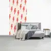 Rood - Bliksem - Roze fotobehang vinyl groot 64 -slaapkamer