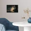 Hert - Bosbeek - Mystiek poster papier klein -sfeer3