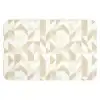 Modern - Abstract - Beige WCmat klein 1009 -3d
