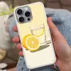 Glas - Citroenschijfjes - Geel Hoesje iPhone 16 Pro Max met koord klein -sfeer3