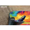 Zonsondergang - Walvis - Geschilderd - Kleurrijk Placemat vinyl groot -closeup