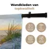 Strand - Zon - Duin - Gras - Zand - Horizon Wandkleed katoen klein -sfeer2