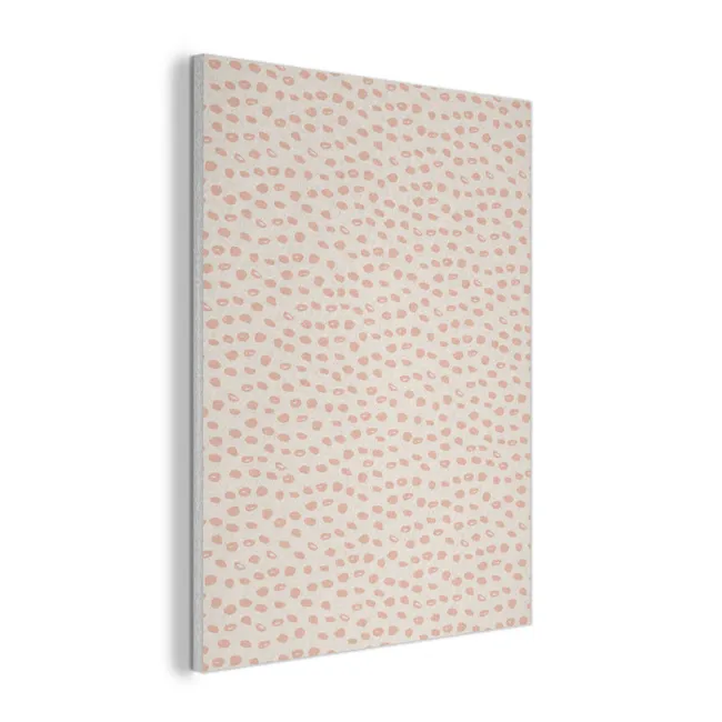 Rondjes - Patroon - Roze PET vilt klein 836 -3d