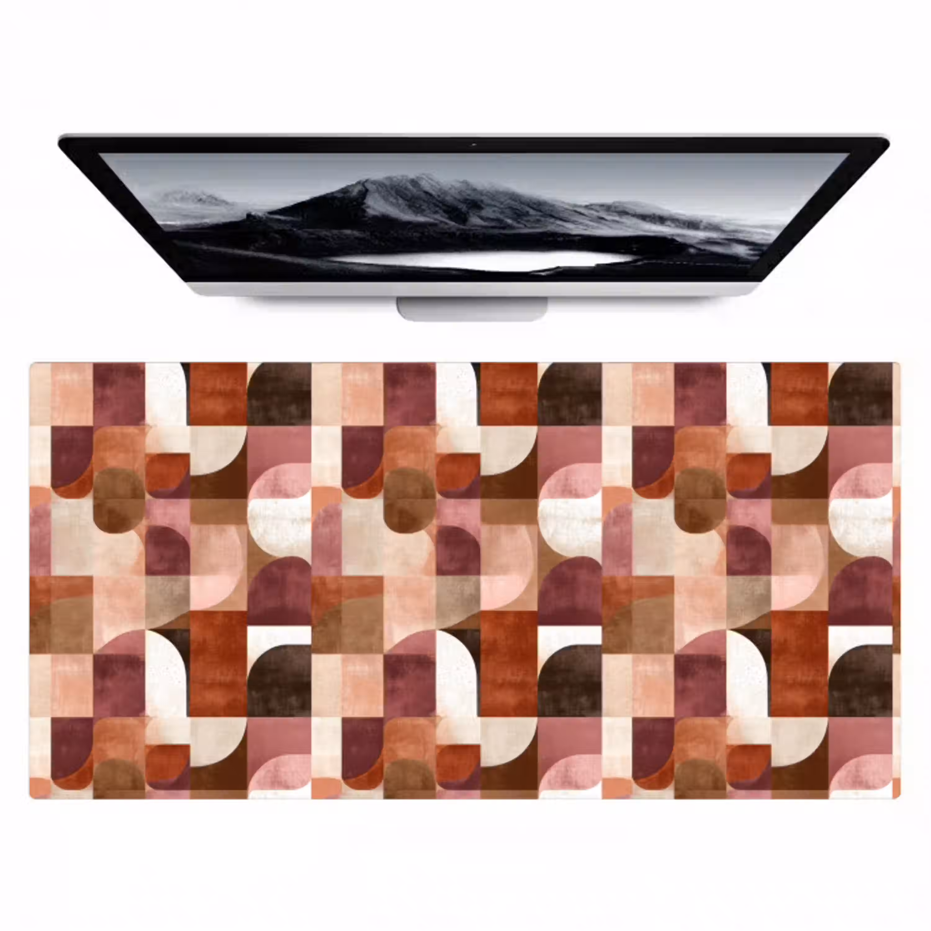 Geometrie - Modern - Retro Muismat XXL klein 681 -zzz3d