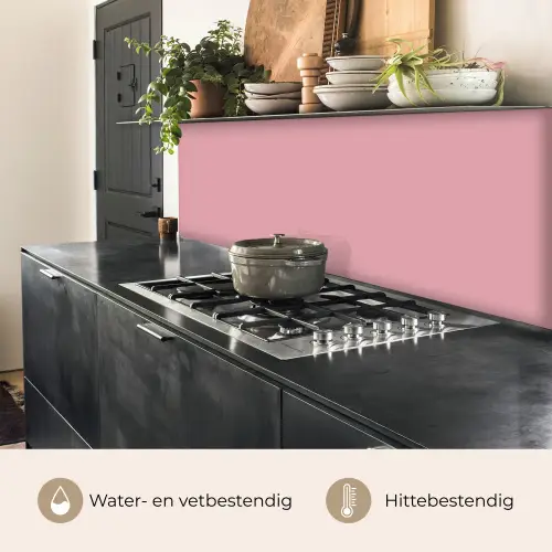 Roze - Kleuren - Interieur - Effen - Kleur keuken achterwand 2 middel 871 -usp_NL