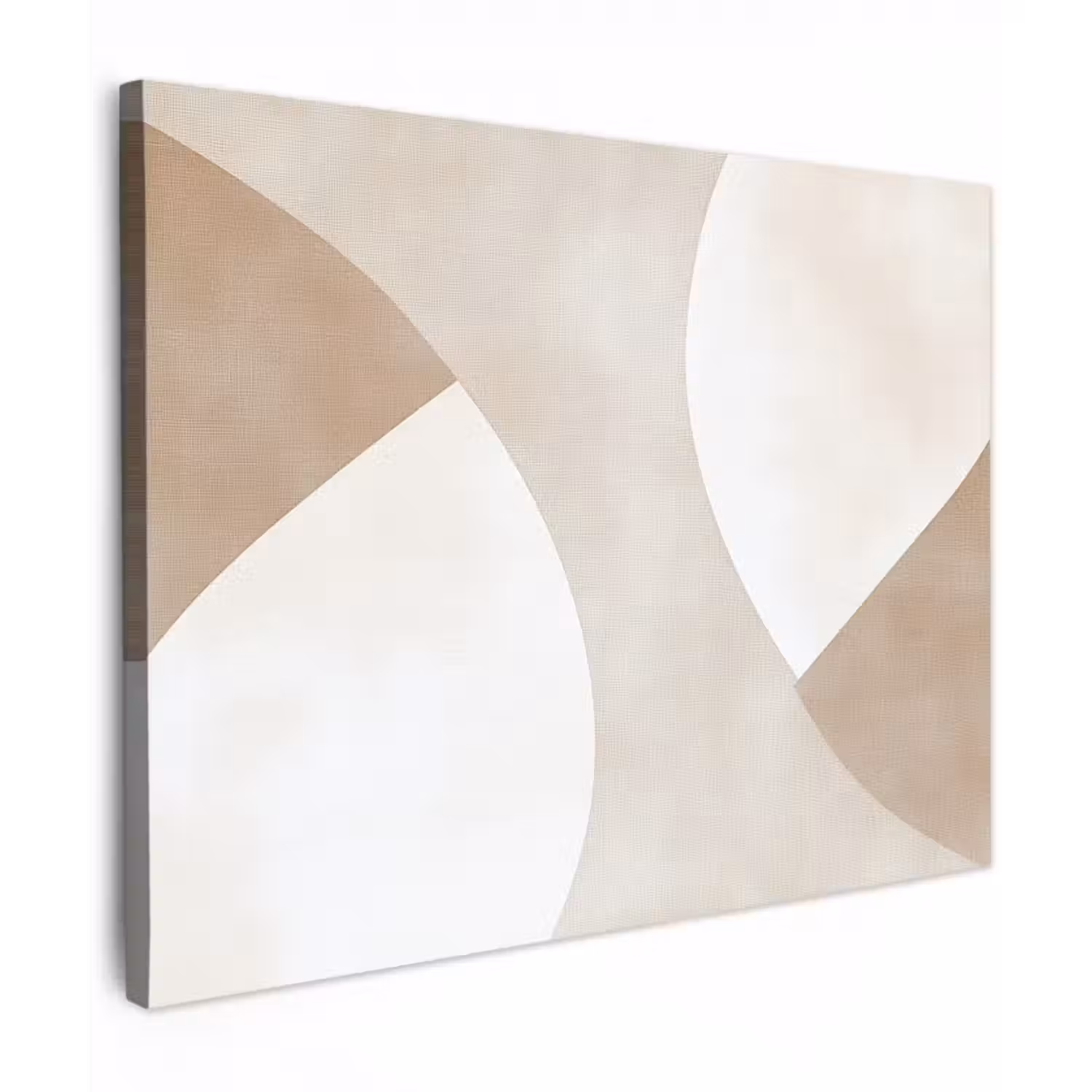 Canvas schilderij - Bruin - Japandi - Abstract
