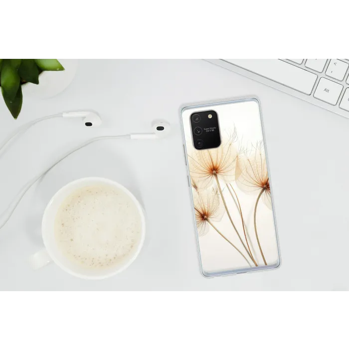 Zonlicht - Paardenbloemen - Natuur - Botanisch Telefoonhoesje Samsung Galaxy S10 Lite klein -oordopS10Lite