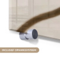 Bloem - Beige - Crème plexiglas 5mm klein -zzsysteem_NL