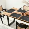 Industrieel - Leisteen - Grijs - Structuur - Beton Placemat vinyl groot -zzsfeer4_Kitchenyeah-website