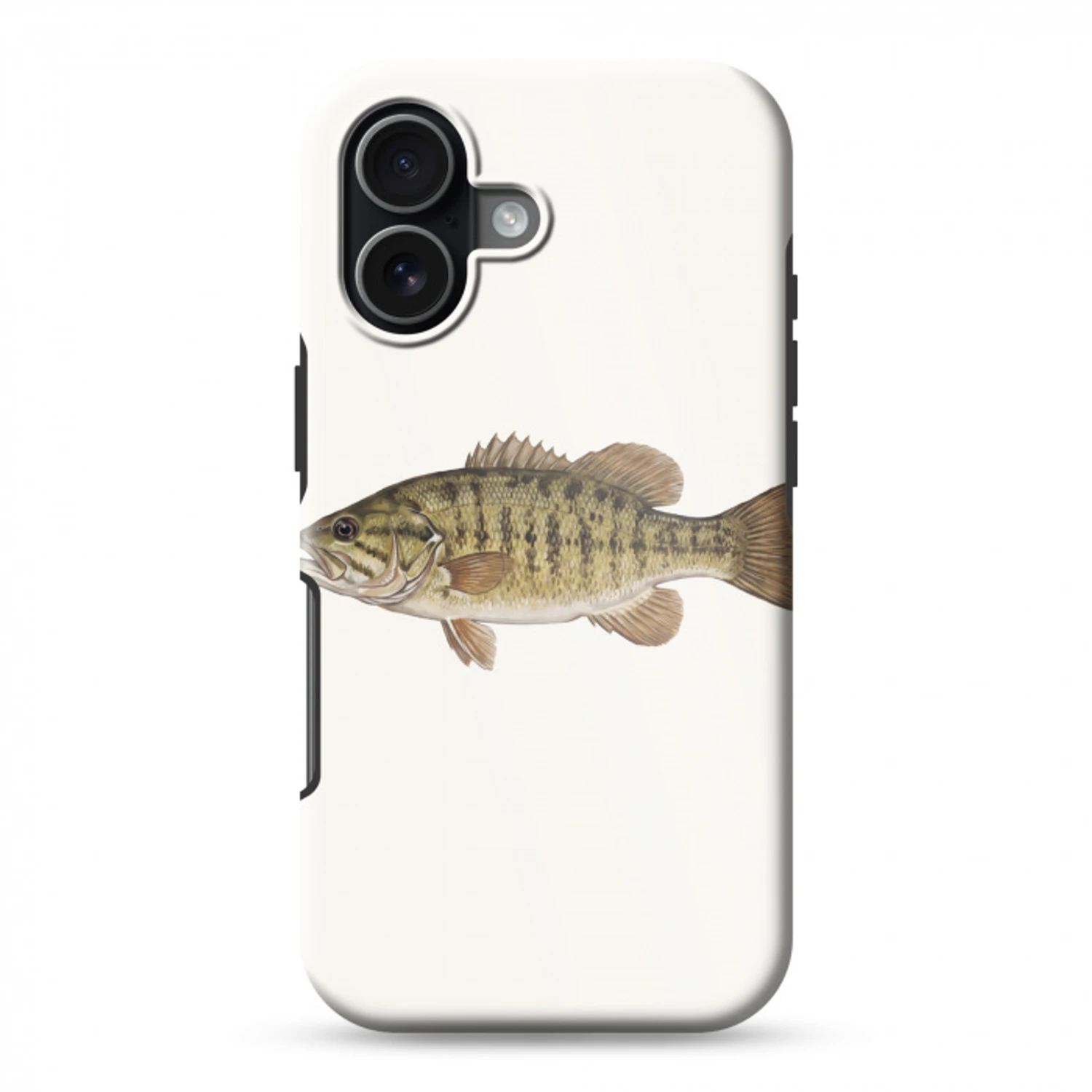 Vissen - Natuur - Vintage Toughcase MagSafe Apple iPhone 17 klein -3d