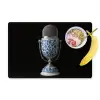 Microfoon - Delfts blauw - Muziek Placemat vinyl groot -zzzproduct_Kitchenyeah-website