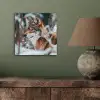 Wolf - Sneeuw - Winter - Dieren - Natuur - Sneeuw aluminium wit klein -sfeer2