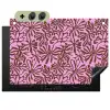 Organisch - Patroon - Roze Inductie beschemer met haakjes klein 777 -3d