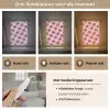 Disco - Bal - Patroon - Roze Light Box met kabel (Tafellamp) klein 925 -USP_lichtkleurNL