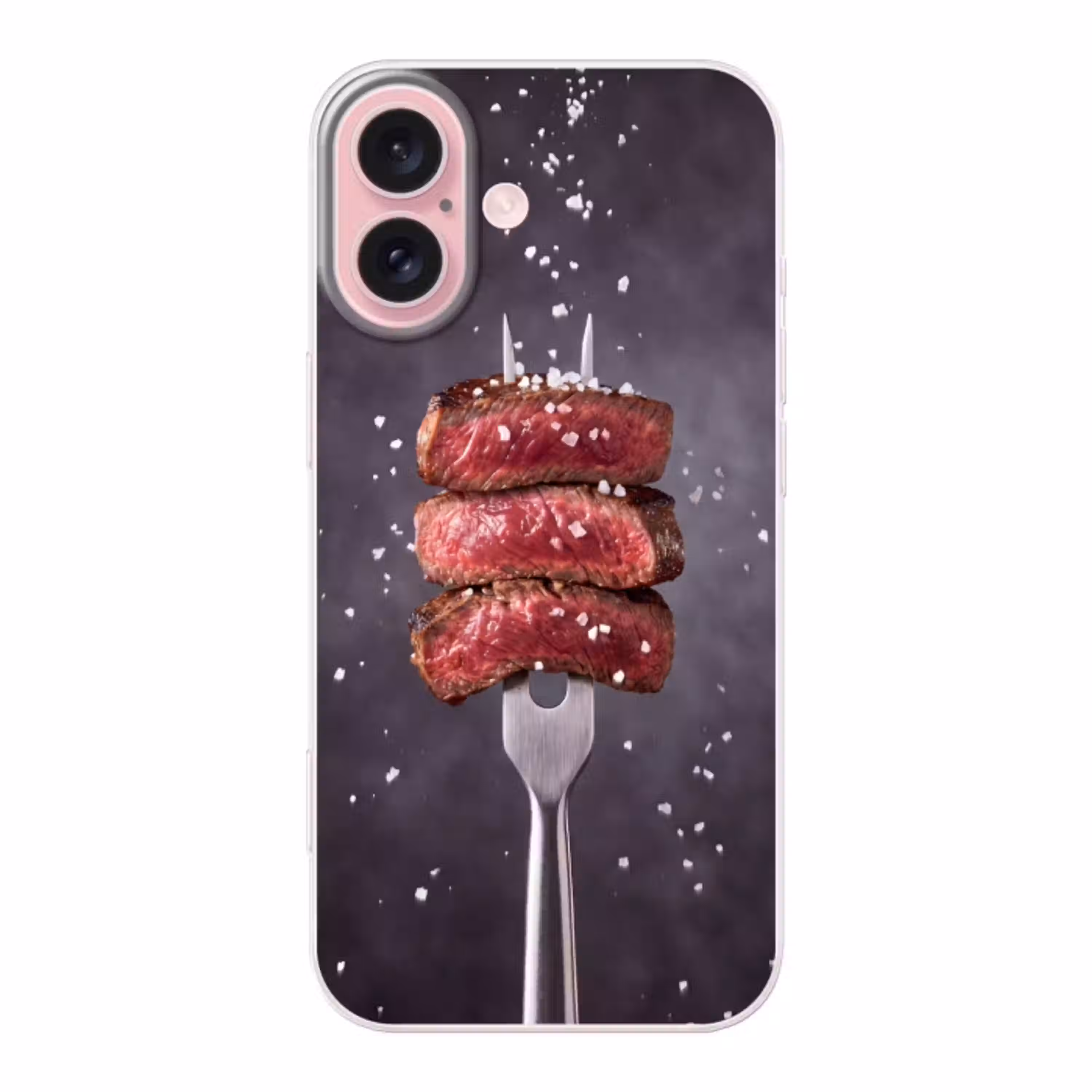 Eten - Vlees - Zout Apple iPhone 16 klein -3d