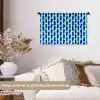 Vlekken - Groen - Blauw - Neon Wandkleed katoen klein 269 -sfeer1