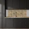 Bruin - Wit - Vlekken - Graniet keuken achterwand 2 middel 871 -sfeer1