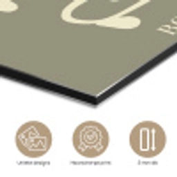 Bohemian - Planten - Groen - Abstract aluminium wit klein -closeup_NL