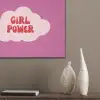Girl power - Wolk - Roze PET vilt klein -sfeer6_closeup