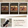Paard - Natuur - Dier - Bruin - Dieren portret Light Box met batterij (Wandlamp) middel -USP_dimbaarNL