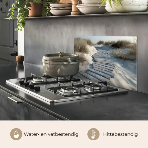 Pad - Planken - Duinen - Gras keuken achterwand spatscherm klein -usp_NL