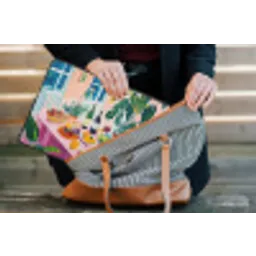 Tafel - Wijn - Fruit laptophoes neopreen klein -tas