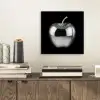 Appel - Metallic - Symmetrisch aluminium wit klein -sfeer1