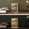 Zwaan - Bloemen - Natuur Light Box met kabel (Tafellamp) klein -sfeer3